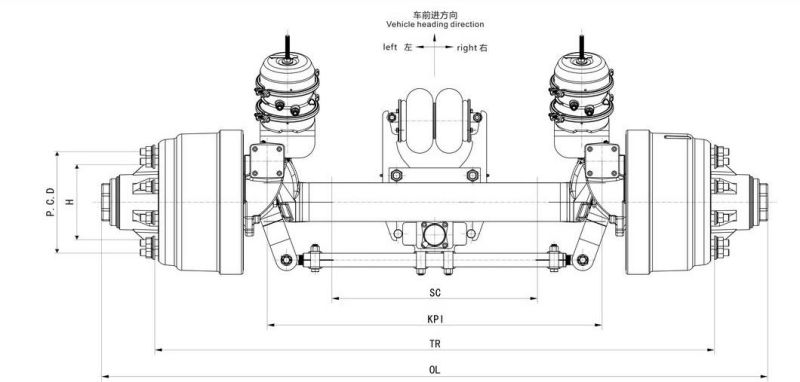 Factory Export Trailer Parts Steering Suspension Other Suspension Parts Trailer Independent Suspension for Sale