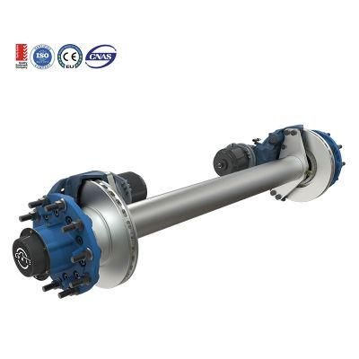 Mechanical Trailer Drum Brake Axle for Sale Semi Trailer Axle Shaft 750-1200kg