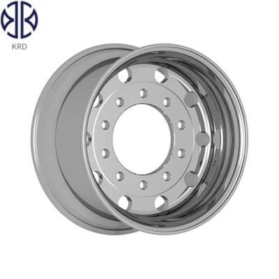 13.00X22.5 Polished Grantee for 3 Years Used for 445/65r22.5 Tyre Tire Tubeless Aluminum Alloy Truck Bus Trailer Forged Wheel Rim