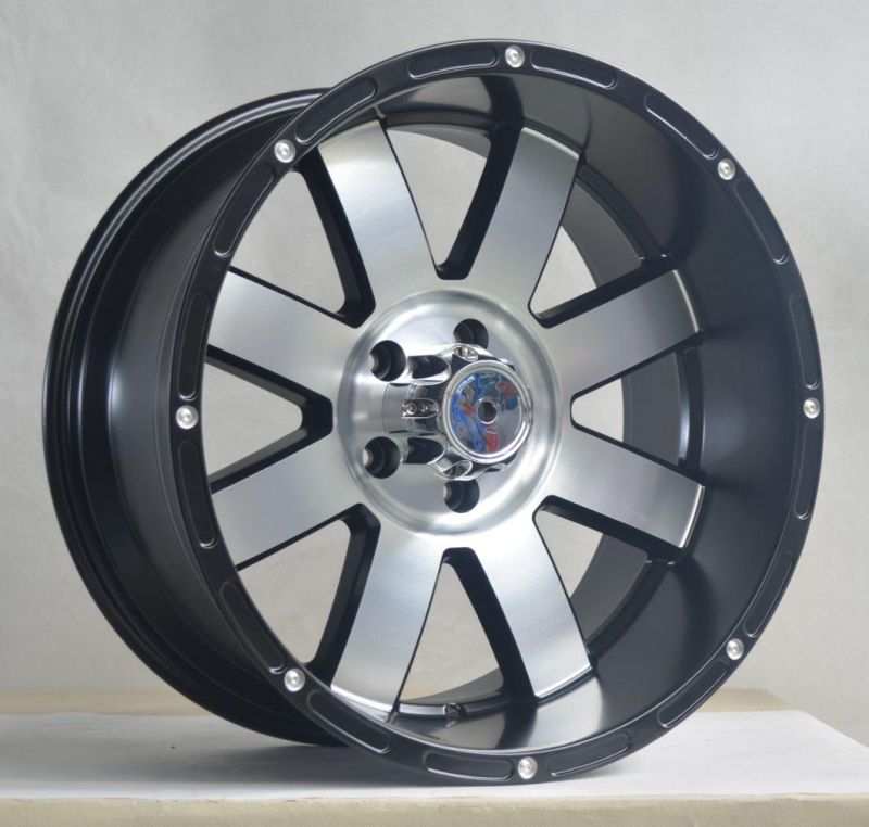 J824 JXD Brand Auto Spare Parts Alloy Wheel Rim Aftermarket Car Wheel