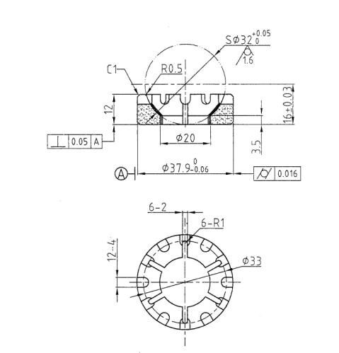 Sintered Ball Bearing for Automobile Steering (HL009014)