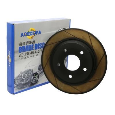 Upgrade Brake Discs Drilled and Slotted Brake Rotors and Brake Pads Kits for Toyota Camry Corolla Tundra 4runner Sienna Tacoma