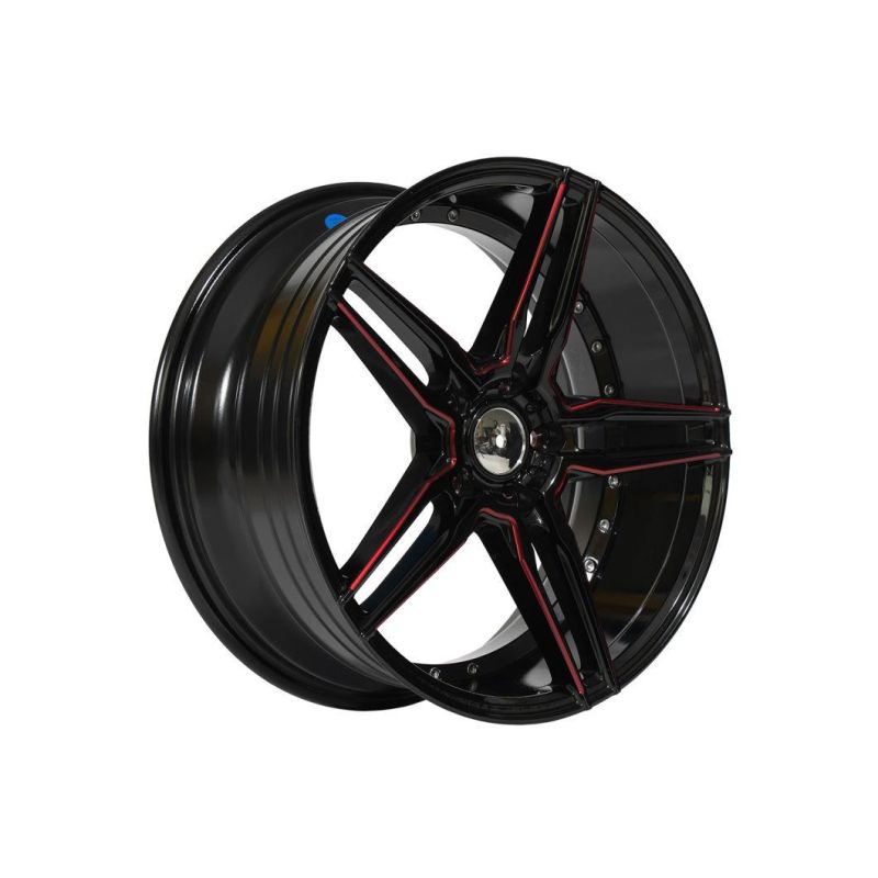 Forged Aluminum Car Wheel T6061 T6 Customized Hot Selling Alloy Rim 5*120