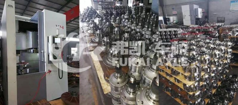 Qt458s1-2510050 Qt458s1-2510130 Qingte Truck Spare Parts Differential Assembly