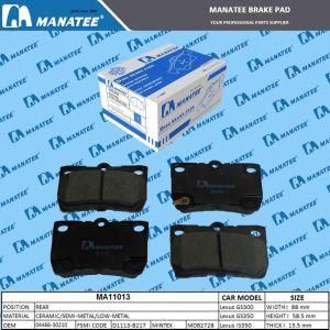04466-30210 Brake Pads for Toyota Lexus GS300 GS350 Is350