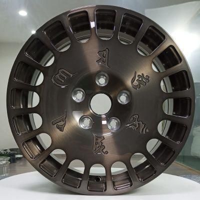 1 Piece Monoblock Forged Aluminum Mag Rims Wheel for KIA with Matt Brushed Bronze