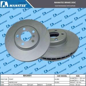 Brake Disc of DF4187 (34116756045) for BMW E83 E53