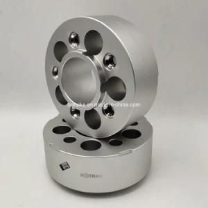 Wsn Silver Anodized Car 2 Inch 50mm 5X98 Wheel Spacer Adapter CB 58.1mm to 72.6mm Fits FIAT Alfa Romeo 164 Gtv 6 4c Coupe