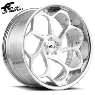 Two-Piece Forged Design 18-24 Inch Aluminum Alloy Rims