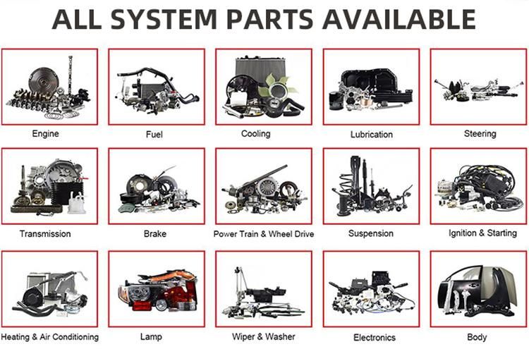 Car Accessories Control Arms Parts Brake Disc Auto Parts for Nissan Navara Pickup 4X4 Automotive Accessoris