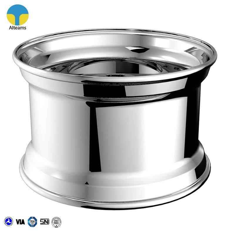 22.5X14 Deep Dish Racing Aluminium Wheel Rim with Polishing Finish Color