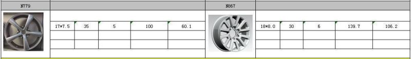 N867 JXD Brand Auto Spare Parts Alloy Wheel Rim Replica Car Wheel for Toyota Land Cruiser Prado