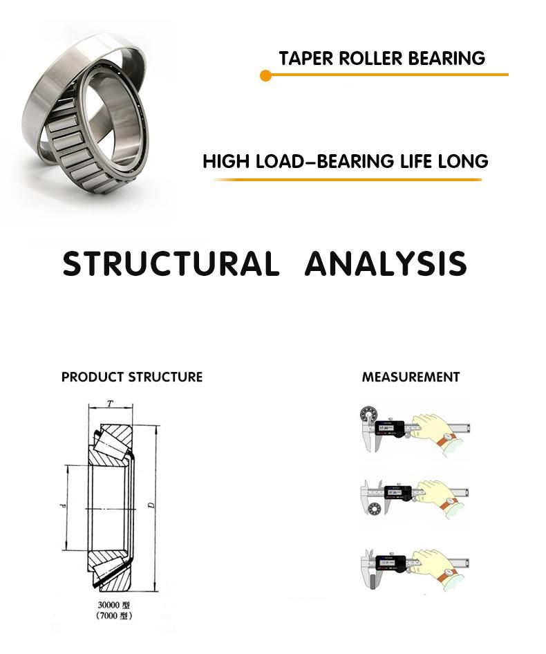 Bearing Manufacturer 32221 7521 Tapered Roller Bearings for Steering Systems, Automotive Metallurgical, Mining and Mechanical Equipment