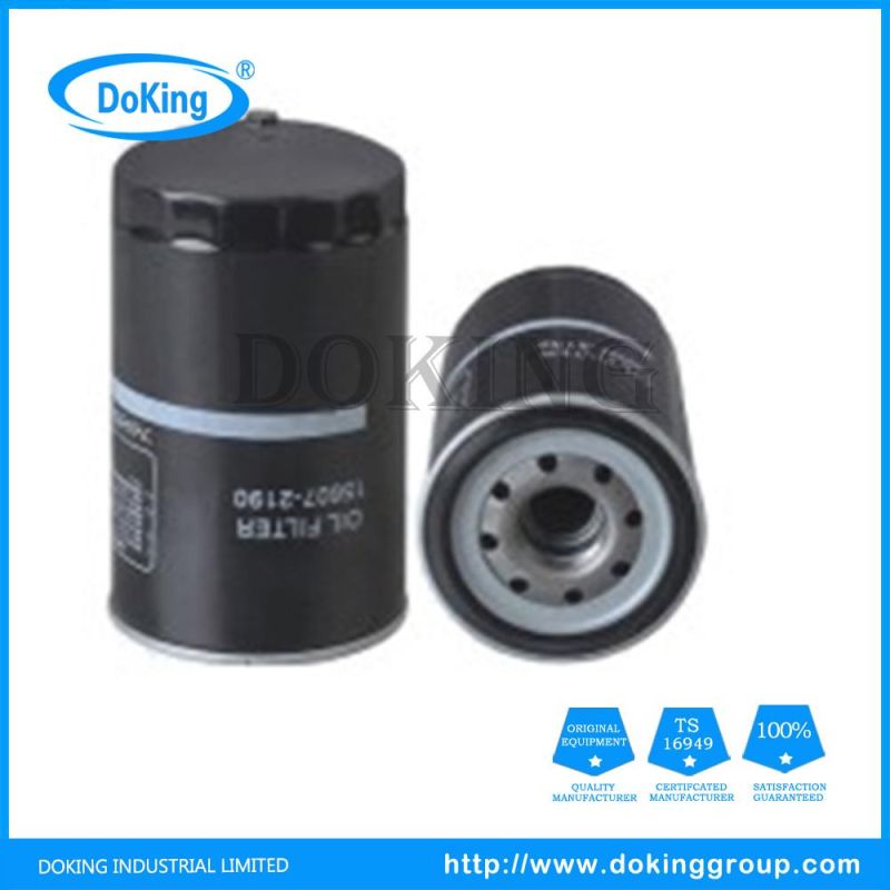 Engine Auto Parts Oil Filter 15613e0080 for Trucks