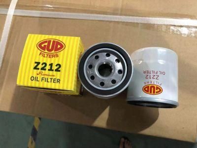 Gud Filter/Oil Filter Z212 for Car Factory Produce