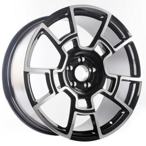 Alloys Wheel with Black Plating Rim 20 Inch 5X120 Passenger Car Wheel