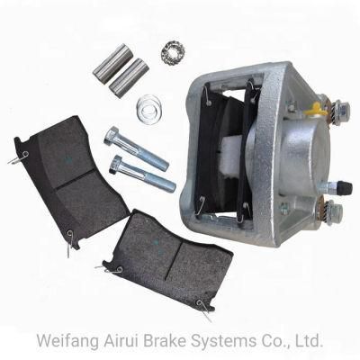 Factory Supplying Australia Trailer Parts Galvanized Brake Caliper Kit with Brake Pads for Camper Trailers