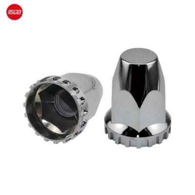 Wheel Lug Nut Cover Caps 33mm for Axle Wheel Cover 22.5&quot; Top Quality Suits 10 Stud PCD Lug Nut Cover Screwed on