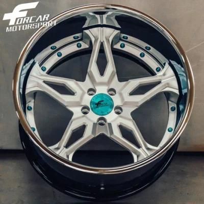 Forged Aluminum Two-Slice 17-24 Inch Concave Car Alloy Wheel