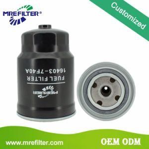Auto Parts Hydraulic Fuel Filter for Nissan Trucks Engine 16403-7f40A