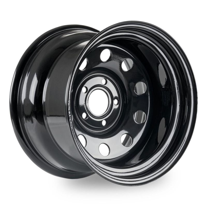 Black Steel Wheels Modular Wheel 15X10" 5X114.3