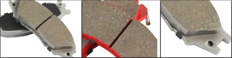 Supplier Auto Parts Semi-Metals and Ceramics Front and Rear Swift Brake Pads/Brake Block/Brake Lining 4096346 for Ford