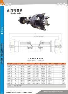 Semi Trailer Use Six Spoke Axle