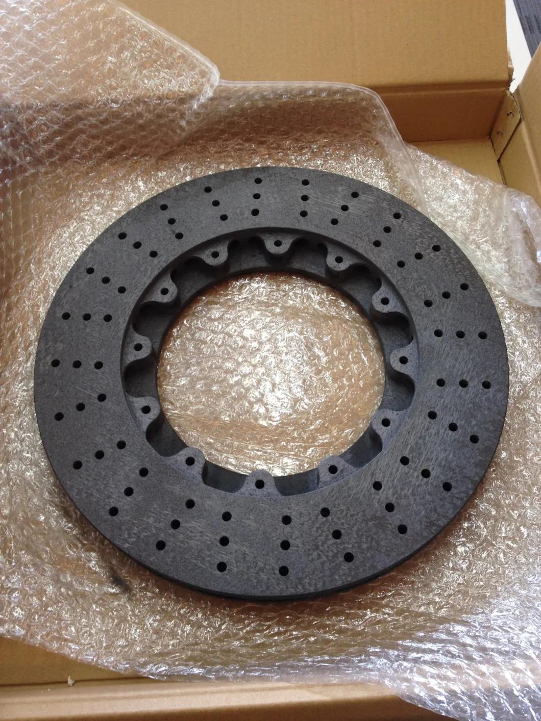Carbon Ceramic Brake Rotor 410*34D73 CCM Brake System Updated Auto Parts for Aftermarket / Car Modification / Customized Sizes