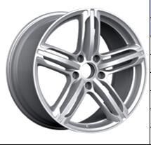 F9943 Wheels 20X9 5X112 5X130 Hyper Sliver Car Alloy Wheel Rims for Audi