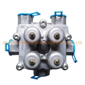 Sinotruck HOWO Parts Four Circuit Protection Valve Wg9000360523