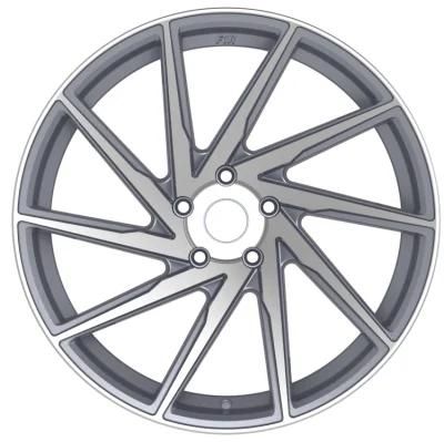 Low Price Aluminum Alloy Customizable Car Rims 20 Inch Black Vossen Wheels