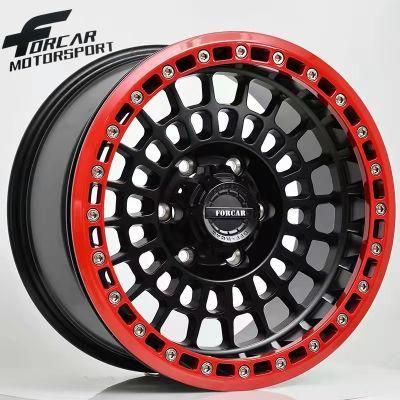 17-18 Inch Forcar 4X4 SUV off-Road Beadlock Rims Car Alloy Wheel Rims