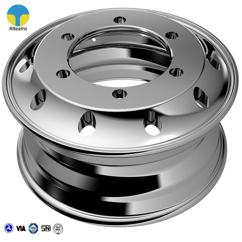19.5X6.75 Aluminum Wheel and Forged Truck Rims