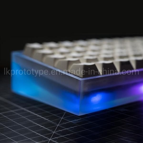 Custom CNC Plastic Enclosure Artisan/Keycaps Brass/PC/Acrylic/Aluminum Part Display Box Machining