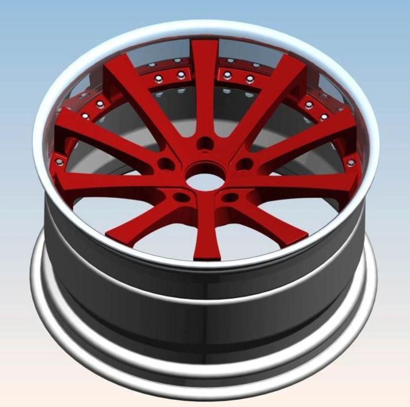 High-Quality Car Rim 17 to 22 Inch 5*120 5X112 18 19 Forged Car Alloy Rim Wheels