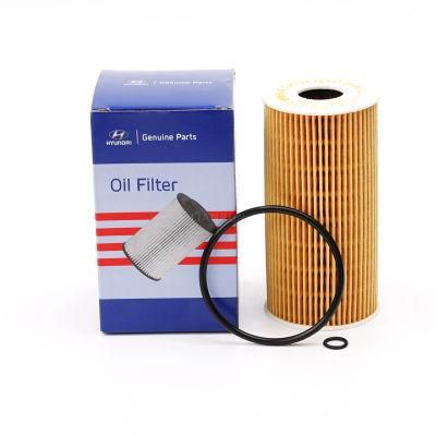 Car Oil Filter for 2010 Hyundai IX35 2.4 KIA Sorento 2.2t Oil Grid 26320-2f000 Filter Element