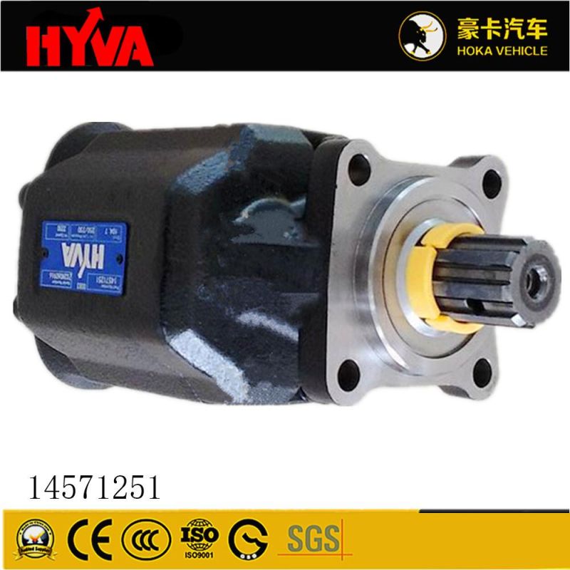 Original and High-Quality Hyva Spare Parts Hydraulic Gear Pump 14571251