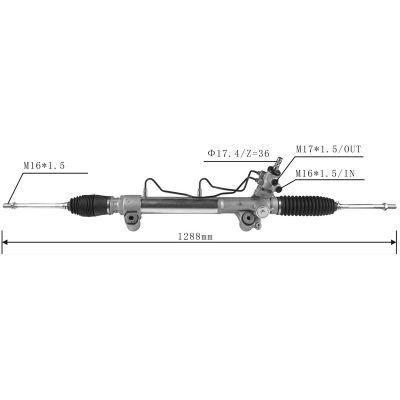 Car Parts Power Steering Rack for Toyota Fortuner Gun155 Gun156 44250-0K740