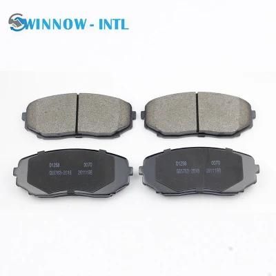 Wholesale L2y6-33-23z D1258 Brake Pad with Competitive Price for Mazda