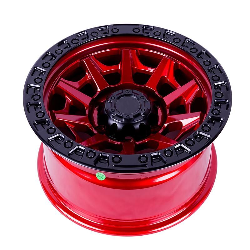 Red Painting 17 Inch Car Accessories Alloy Rims for Car