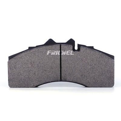 China Comfortable Hardness Brake Pads Truck Booster Auto Parts Pad with ISO9001