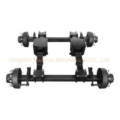 Two Axles Bogie Suspension for off-Road Vehicle/Agricultural Vehicle/Trailer 9t 70sq.