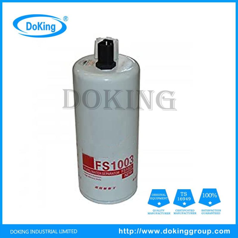 Wholesale Price Auto Parts Fuel Filter Fs1003 for Excavators/Diggers