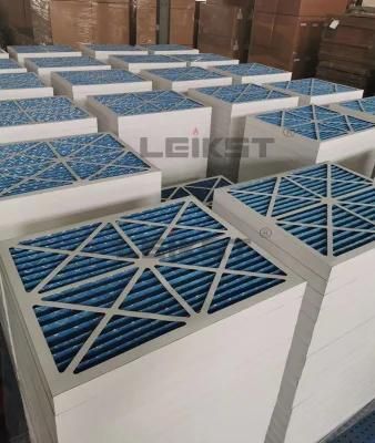 Leikst Cardboard Frame Pre Filter/F7 F8 F9 Synthetic Fiber Primary Efficiency Panel Air Filter for Blast Oven