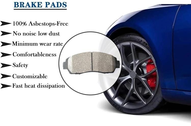 High Performance Durable Ceramic Brake Pad (PJCBP016)