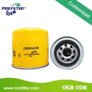 Auto Generator Parts Manufacture Price Truck Oil Filter for Jcb Engines 581-18063
