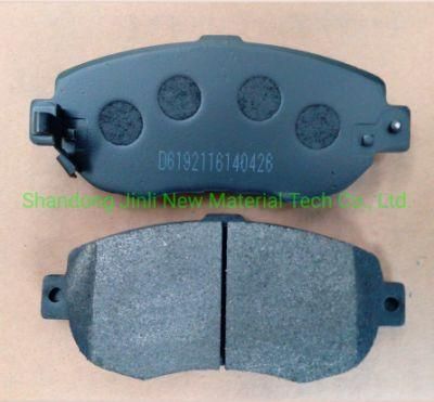 D619 Semi-Metallic Material Brake Pads with Long Service Time