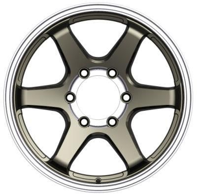 Manufacturer Supplier Aluminum Forged Rims 15 17 Inch SUV Alloy Wheels Hub 6X139.7 in China