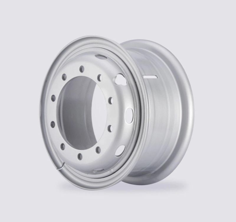 8.5-20 Inch Tube Heavy Duty for 11r20 Tyre Tire Truck High Quality Cheap OEM Steel Wheel Rim Wheel