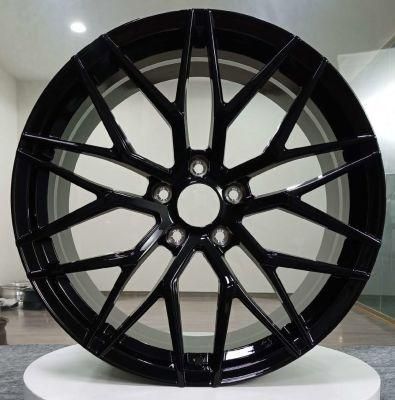 Wheels Forged Monoblock Wheel Rims Deep Dish Rims Sport Rim Aluminum Alloy American Racing Wheels with Glossy Black for BMW